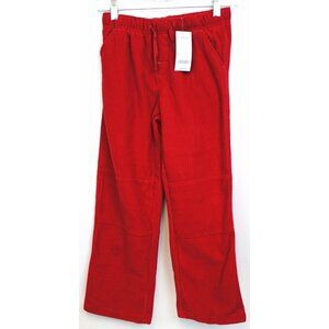2007 Gymboree Alaskan Adventure Red Microfleece Pants sz 8 NWT Boys Pockets